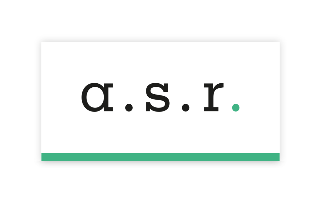 Logo a.s.r. 2025